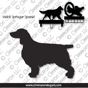 welsh-ss001ls - Welsh Springer Spaniel MACH Bars-Rosette Bars