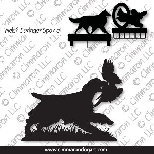 welsh-ss007ls - Welsh Springer Spaniel Field MACH Bars-Rosette Bars