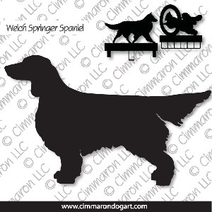 welsh-ss009ls - Welsh Springer Spaniel (tail) MACH Bars-Rosette Bars