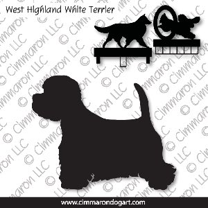westhighland001ls - West Highland White Terrier MACH Bars-Rosette Bars