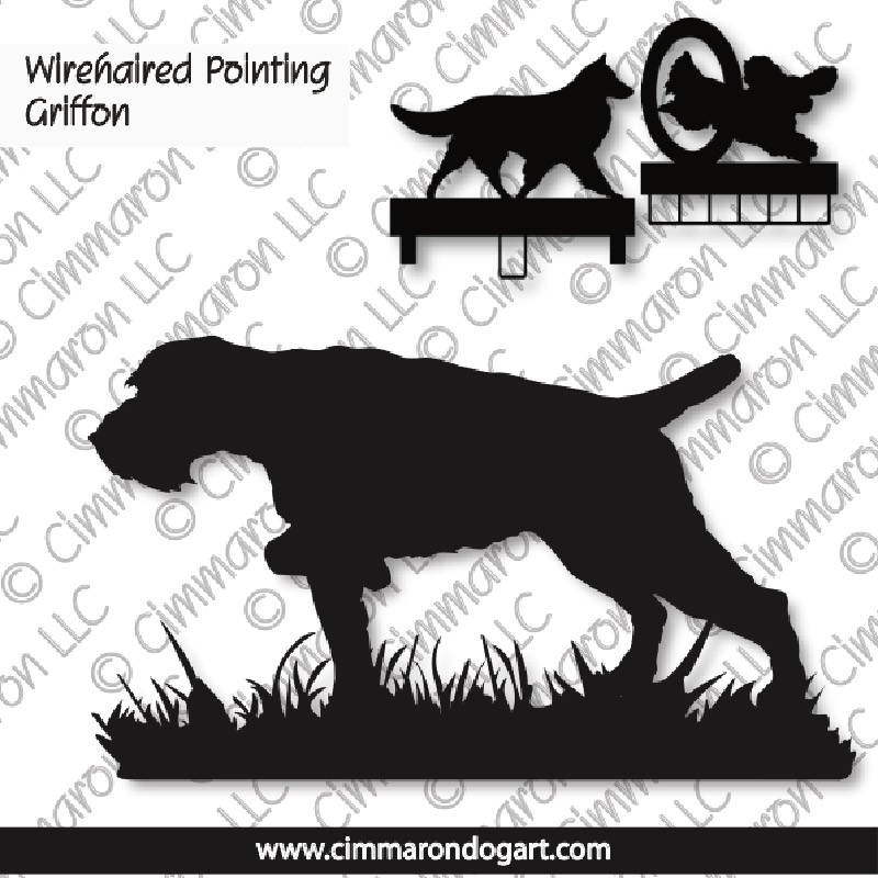 wiregr008ls - Wirehaired Pointing Griffon Hunting MACH Bars-Rosette Bars