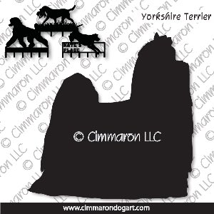 yorkie001h - Yorkshire Terrier Leash Rack