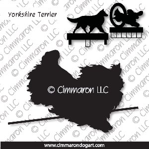 yorkie004ls - Yorkshire Terrier Jumping MACH Bars-Rosette Bars